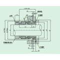 Rubber Bellow Mechanical Seal for Pump (HQ 502)